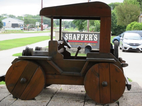 Wooden Car | Shaffer's Auto Body